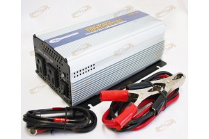 600 Watt DC to AC POWER INVERTER CONVERT 12V to 110V 600W 1200W Surge